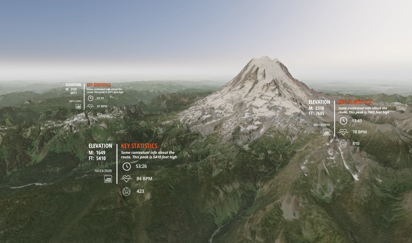 mapbox-gl 3d terrain
